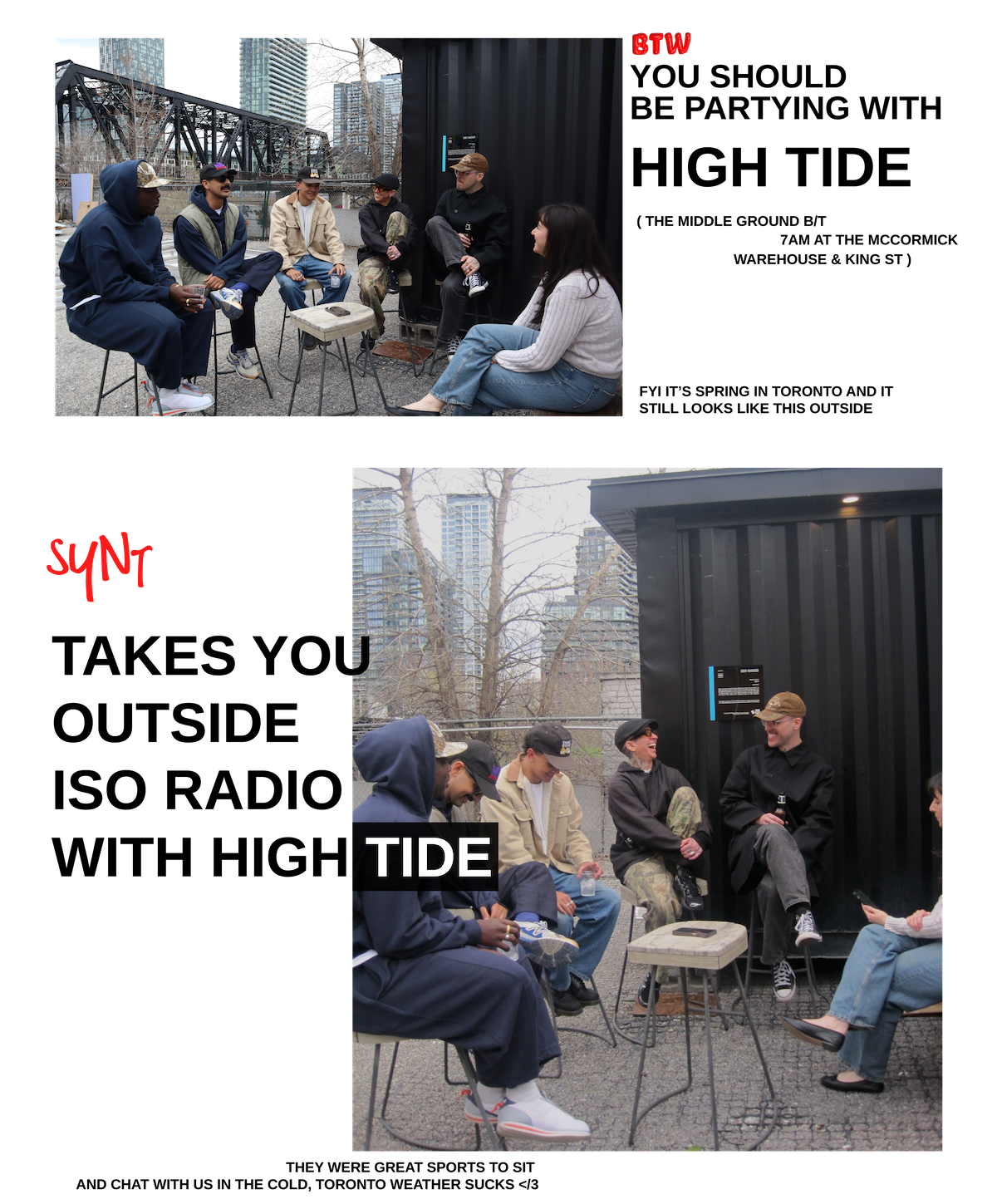 TIDE(イデタツヒロ) OWNERS BTW: You Should Be Partying with High Tide — SEE YOU NEXT
